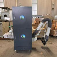 Machine à pulvérisation de poussière à cartouche pour le bois, la découpe laser plasma multi-stations, l'acier inoxydable et la poussière sèche ultra-fine