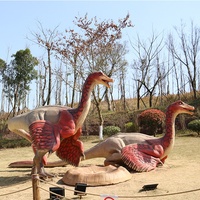Modèle de dinosaure animatronique en métal grandeur nature, fait main et personnalisé, pour centres commerciaux et parcs d'aventure – Nouveauté 2025, Vente Flash Usine