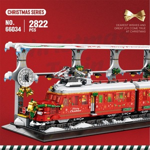 Reobrix Christmas Cars 66034 Plastic <b>Building</b> <b>Block</b> Set with 20 Pieces Educational Toy for Kids Ages 8-13 Years - Product Image 2