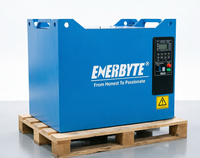 Batterie de chariot élévateur ENERBYTE 80V 460Ah LiFePO4, pack d'alimentation industriel au lithium-ion, 6000 cycles, -20 à +60°C