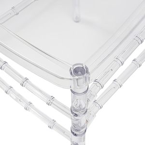 Silla fantasma transparente <span class=keywords><strong>de</strong></span> resina acrílica transparente <span class=keywords><strong>de</strong></span> cristal y plástico a bajo <span class=keywords><strong>precio</strong></span> al por mayor para eventos <span class=keywords><strong>de</strong></span> banquetes <span class=keywords><strong>de</strong></span> boda - Product Image 3