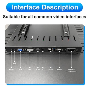 Écran tactile vertical LED LCD infrarouge en acrylique de 32 pouces avec cadre lumineux, format 4:3, USB, nouveau, pour moniteur de machine de jeu d'adresse - Product Image 5