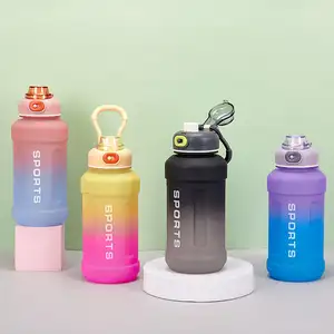 Hot Selling Products Sports Plastic Motivational 1.3L Water Bottle Botella De Agua Deportiva for Kids