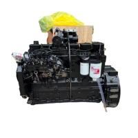 Nuovo Motore Completo 6BT5.9C a 6 Cilindri Diesel per Escavatore Hyundai, Ricambi Macchine Edili 6BT5.9