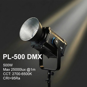 Luz LED de Estudio Fotográfico de 500W, Control Remoto por Aplicación, DMX512, 2700-6500K, CRI95+, Luz LED COB para Fotografía y Video - Product Image 1