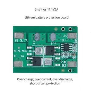 Carte de protection de batterie au lithium 18650 3S 11,1 V pour outils électriques de nettoyage, carte BMS Parkside avec <span class=keywords><strong>limite</strong></span> de courant 5A - Product Image 2