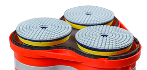 Pesce volante smerigliatrice per calcestruzzo portatile 250mm (10 ") con <span class=keywords><strong>3</strong></span> teste-110V/220V a doppia tensione - Product Image 5