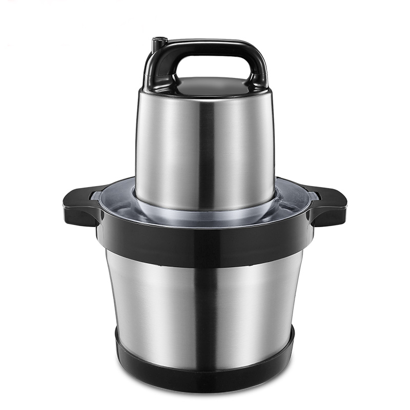 Измельчитель Мясорубка 2 л 300 Вт Электрический Многофункциональный кухонный комбайн из нержавеющей стали