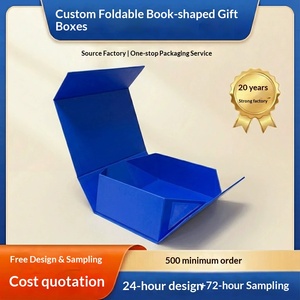 Cajas de Regalo Plegables Personalizadas para Días Festivos y Eventos Especiales, Impresión de Logotipo Disponible - Product Image 2