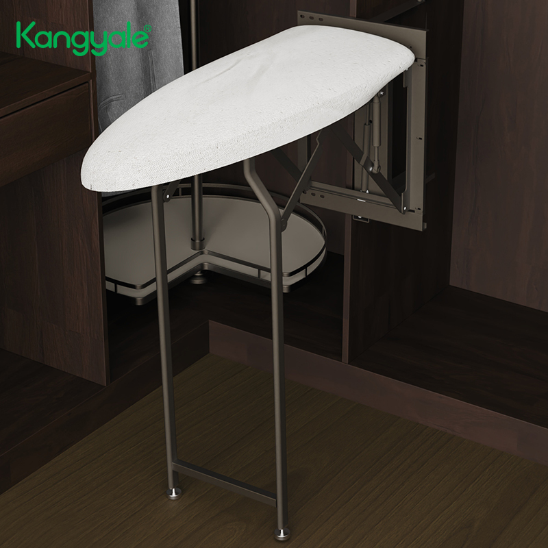 Kangyale Wardrobe Revolve Pull Out Folding