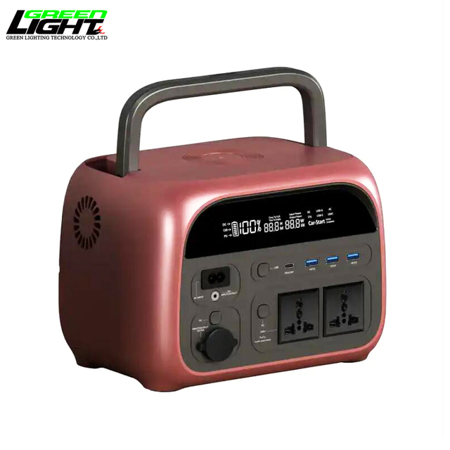 600W Portable Power Stations Reliable Multi Charging Ports Energy Storage System for Emergency