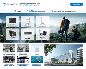 แบตเตอรี่สำรองลิเธียม 1000W 2000W 3000W เครื่องกำเนิดไฟฟ้าพกพาแบบชาร์จพลังงานแสงอาทิตย์ AC50P/AC200PL 5kw พลังงานแสงอาทิตย์แบบพกพา - Product Image 1