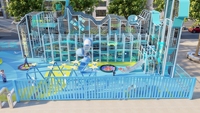 Service complet : Conception, Installation, Protection de l'environnement, Durabilité, Parc d'aventure urbain avec parcours d'escalade en plein air