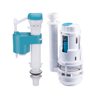 Kit de conversion de luxe à double chasse de 3 pouces pour toilettes, économiseur de chasse d'eau pour salle de bains