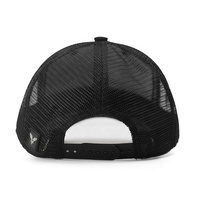 [Produsen topi] 5 6 panel topi trucker desainer topi bisbol jaring pemasok katun twill 3D topi trucker bordir