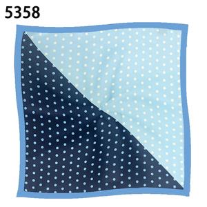 Mouchoir de poche pour hommes de haute qualité en gros prêt à expédier pochette en polyester satiné imprimable par sublimation - Product Image 5