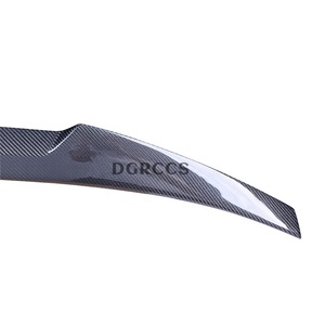 สปอยเลอร์หลังคาร์บอนไฟเบอร์ขัดเงาสไตล์ M4 สำหรับรถ A6 C7 Sedan ปี 2012-2015 ติดตั้งด้วยเทป - Product Image 4