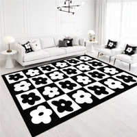Tapis de grande surface Comfort Surface, tapis imprimé HD pour salon et chambre, résistant à l'usure, antidérapant, décoration intérieure