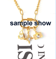 Pendentifs fermoirs en acier inoxydable avec verrouillage à vis, forme ovale et cœur, pour connecteurs de bracelets et colliers, et pendentifs trombone