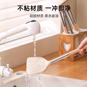 Ensemble de spatules en silicone, 3 pièces, résistantes aux hautes températures, antiadhésives, ustensiles de cuisine pour la cuisson - Product Image 2