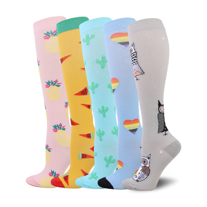 男性と女性のための高パフォーマンス卸売圧縮ソックス15-20 Mmhg脚ソックスシンスプリントふくらはぎの痛み - Product Image 1