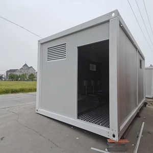 Lavabo de manos modular público de China personalizado, bloque de baño de pedestal, contenedor prefabricado, ducha de ablución, inodoros móviles portátiles - Product Image 3