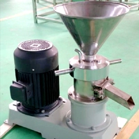 Machine à broyer les colloïdes industrielle haute capacité pour la fabrication de beurre de cacahuètes, de pâte de sésame et de sauces