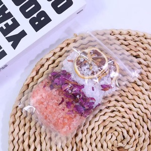 유기농 천연 비건 목욕 소금 순수 히말라야 사해 대마 크리스탈 라벤더 스킨 케어 스파 선물 꽃 장미 목욕 소금 - Product Image 2