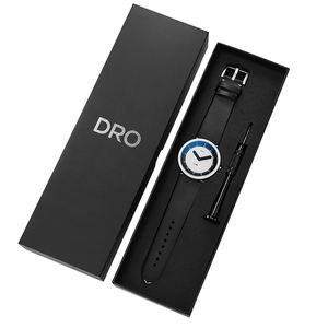 Montre-bracelet à quartz de luxe de haute qualité, étanche 5 ATM, boîtier en acier inoxydable S316, bracelet en cuir véritable pour hommes - Product Image 2