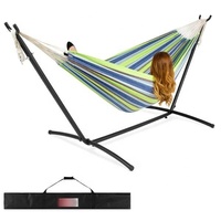 Grand large toile épaisse Portable intérieur Camping jardin balançoire hamacs suspendus extérieur sac à dos survie voyage Double camping