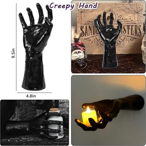 Decoraciones de Halloween, Manos de Terror de Tamaño Real para Decoraciones de Pared Góticas, Decoraciones de Halloween Espeluznantes para Interiores - Product Image 5