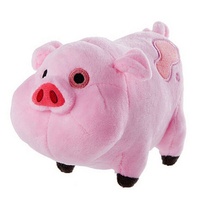 Peluche de felpa de Gravity Casts, suave, rosa, de 15cm