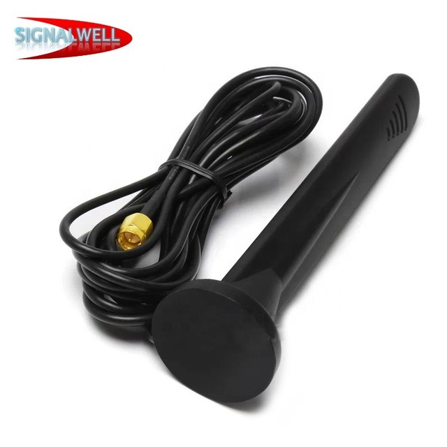 GSM GPRS 3G 4G 5G Antenna Outdoor High Gain 15dBi 600-6000MHz Male TS9 CRC9 Magnetic Antenna for Wifi Router Modem