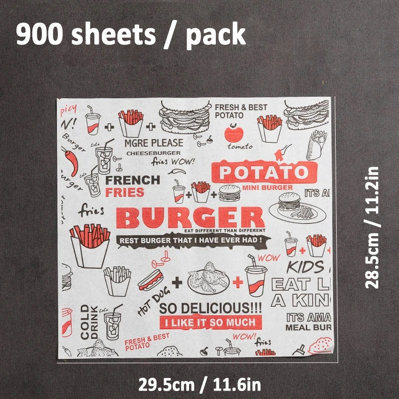 Red Burger (900pcs/pack)