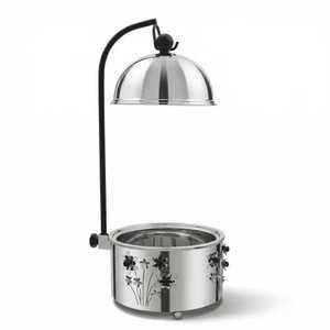 Ensemble de chauffe-plats en acier inoxydable robuste pour la restauration professionnelle, les banquets, les restaurants, les hôtels, les mariages - Product Image 4