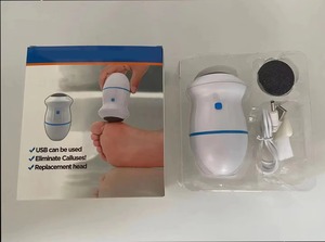 เครื่องกำจัดหนังด้านเท้าไฟฟ้าแบบคู่ พร้อมตะไบและเครื่องขัดเท้าแบบพกพา สำหรับกำจัดเซลล์ผิวที่ตายแล้ว - Product Image 6