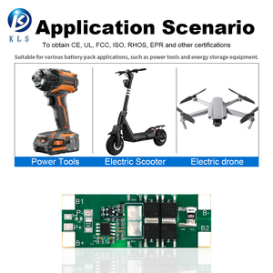 KLS tùy chỉnh Li-ion lithium pin bảo vệ Hội Đồng Quản Trị Hoạt động cân bằng kim loại lõi pcba thông minh BMS LiFePO4 3S 7A BMS - Product Image 4