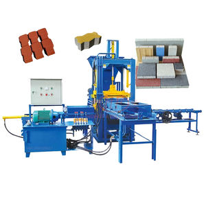 Machine automatique de fabrication de briques de matériaux de construction en <span class=keywords><strong>béton</strong></span> Machine de fabrication de blocs de chaussée - Product Image 1