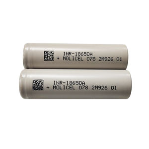 Molicel Batterie Lithium-Ion Haute Puissance 3.6V <span class=keywords><strong>18650A</strong></span> 2500mAh 20A Batteries Haute Performance 18650 pour E-Scooter Batetry Pack - Product Image 2