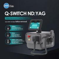 Machine de suppression de tatouage au laser Nd Yag Q-switched portable haute puissance 300W pour le traitement de la peau