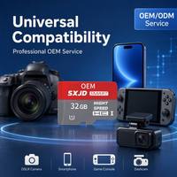 Carte mémoire SD Ultra 1 Go TF 64 Go en gros de l'usine chinoise pour tous les téléphones portables et les enregistreurs vidéo numériques