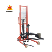 Vente 350KG manuel hydraulique inclinable baril fourche-chariot élévateur freins tambours transports de camions et ascenseurs ergonomiques