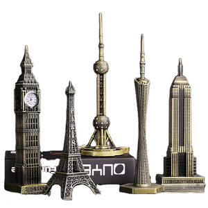 Recuerdo Europeo, Par de Modelos de <span class=keywords><strong>la</strong></span> <span class=keywords><strong>Torre</strong></span> <span class=keywords><strong>Eiffel</strong></span> de Francia, Artesanía Metálica, Decoración del Hogar, Técnica de Fundición de Hierro, Grabado de Aniversario - Product Image 2