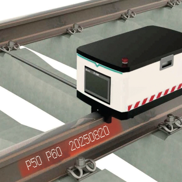 Zhongmei 2025 NEW Heavy-Duty Railway Sleeper Marking Equipment Engine/Motor Low Maintenance Cost for 50/60kg Rails Turnout