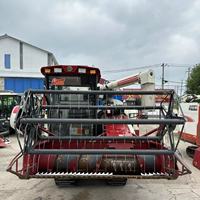Moissonneuse-batteuse automatique 140 CV à prix d'usine avec climatisation, moteur et boîte de vitesses pour la récolte du maïs, du blé, du riz et des céréales