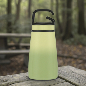 Nuevo Diseño Personalizado, Termo Infantil de Acero Inoxidable de 350 ml con Recubrimiento en Polvo, Tapa Desmontable, Colores Degradados - Product Image 1