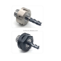 TUOKE ER16 ER25 ER32 Steel CNC Milling Collet Chuck Holder Straight Shank Fastener for Motor Lathe Chuck