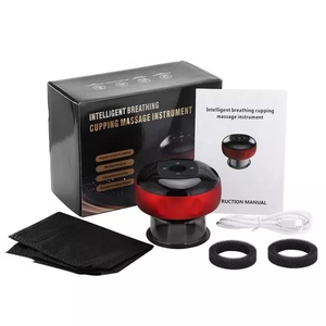 Rechargeable Heating Vacuum Cupping Equipment Smart Therapy <b>Massager</b> <b>Machine</b> With 12 Gears Infrared Electric Cupping - Product Image 6