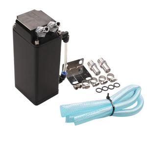 Tanque de Respiración de Aceite Metálico para Modificación de Automóviles con Manguera y Accesorios para Actualización y Reequipamiento - Product Image 1