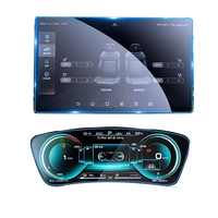 Protection d'écran en verre trempé 9H de qualité AAA pour navigation automobile, ultra-mince, anti-rayures, 2.5D, 95% de transparence, anti-traces de doigts
